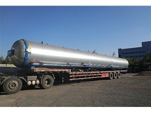 大型熱循環風硫化罐發貨
