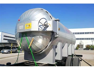 電蒸汽硫化罐發貨